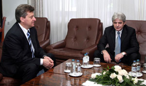 Ivanov - Ahmeti meeting