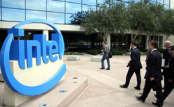 Macedonian delegation in Intel