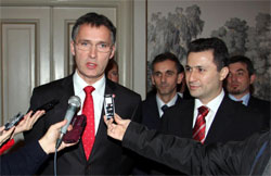 PM Jens Stoltenberg - PM Nikola Gruevski