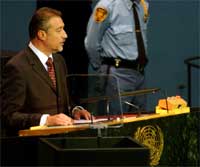 President Crvenkovski at The UN
