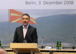 President Crvenkovski in Berlin