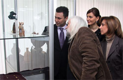 PM Gruevski at exhibition 'Macedonian Archaeology 2008'