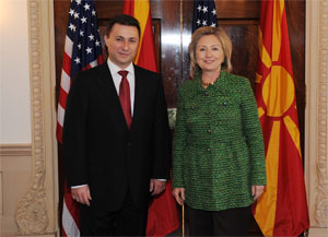 Gruevski - Klinton