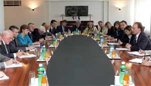 meeting in the Macedonian Foreign Ministry