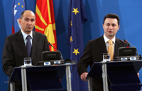 PM Jansa - PM Gruevski